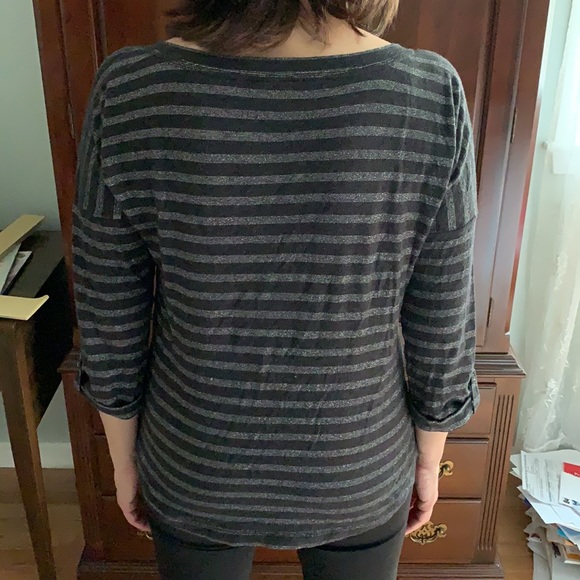 Banana Republic Sparkly Striped Top - Picture 8 of 10